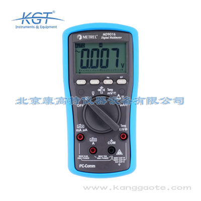 德國METREL MD 9016現場服務萬用表，本產品是小體積多功能的代表。它*融合了尺寸優勢、創新功能以及與 PC 的通信能力 。現在熱賣中，如需購買，可通過客服熱線聯系我們！