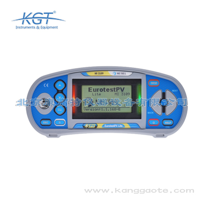 德國(guó)METREL MI3109光伏系統(tǒng)驗(yàn)證測(cè)試儀
